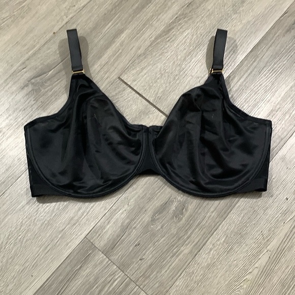 Soma Unbelievable Minimizer Black Underwire Sheer Cup Bra size 40G - Picture 2 of 12